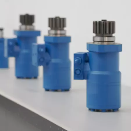 Slide Valve ဖြင့် ဟိုက်ဒရောလစ် မော်တာ